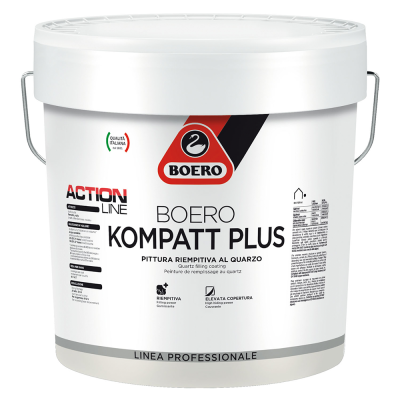 Boero - Kompatt plus bianco pittura riempitiva al quarzo