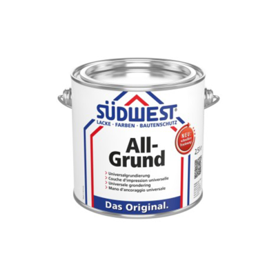 Sudwest - All Grund bianco - primer a base solvente con una elevata protezione contro la ruggine