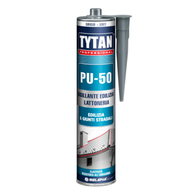 Tytan - Sigillante poliuretanico bianco edilizia/lattoneria PU-50