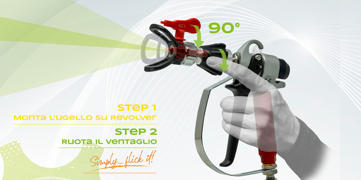 Novità Tecnover: Revolver trasforma la tua pistola Airless