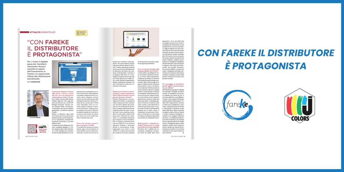 Con FareKe il distributore è protagonista