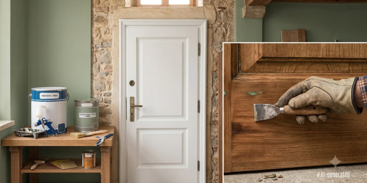 Come verniciare correttamente le porte di casa